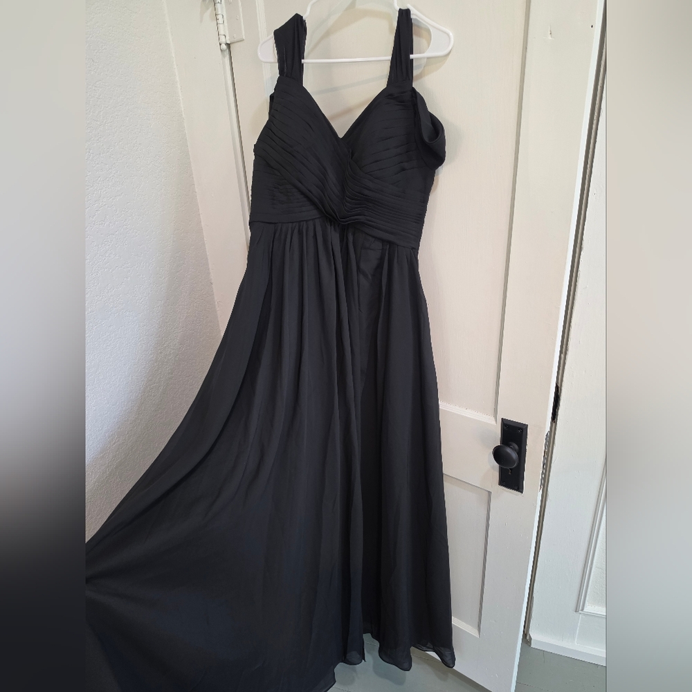 NWT Elegant Black Evening Gown